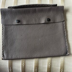 Leather iPad case